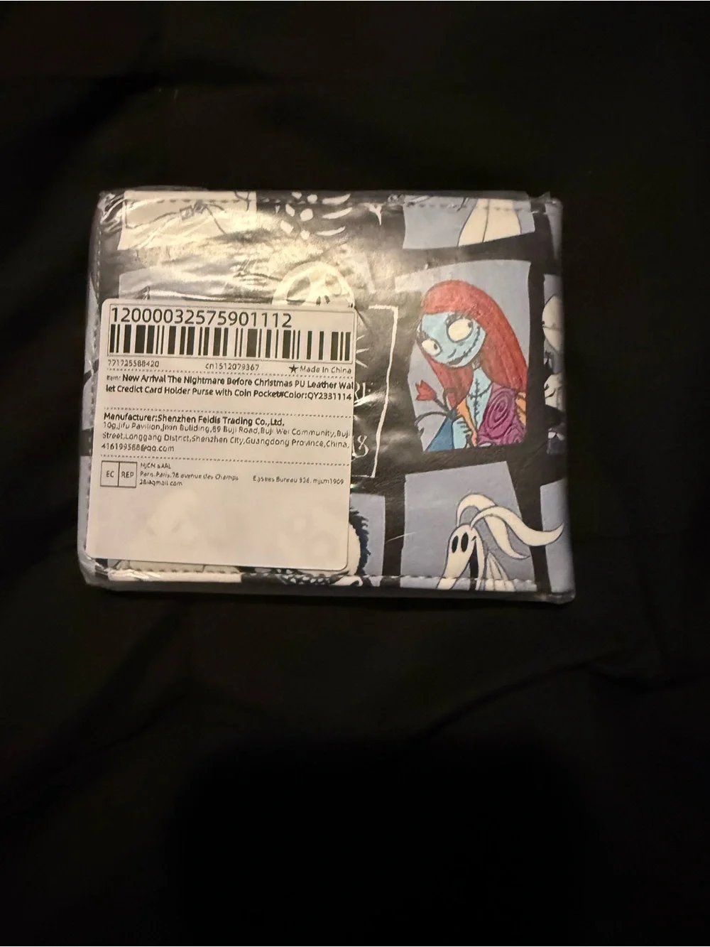 Nightmare Before Christmas Wallet